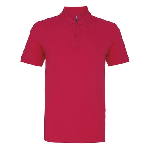 Męskie klasyczne polo AQ010 - Hot Pink