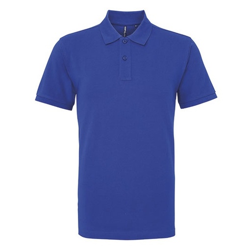 Męskie klasyczne polo z krótkim rękawem AQ010 - Royal