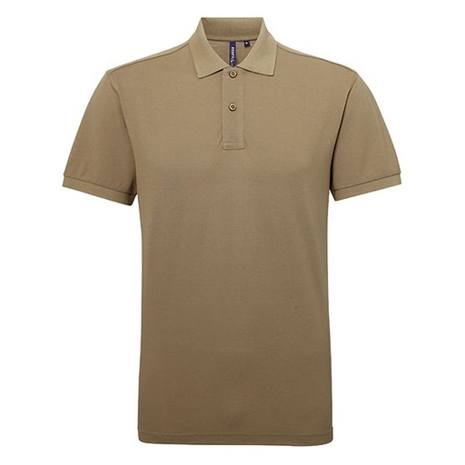 Męskie polo AQ015 - Khaki