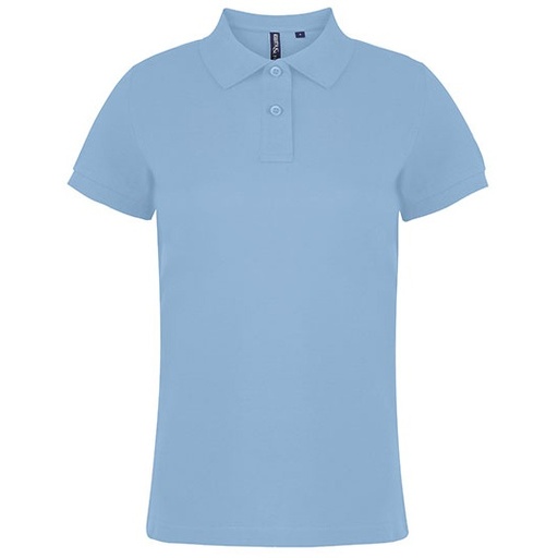 Damskie polo klasyczne AQ020 - Sky