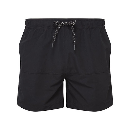 Męskie szorty kąpielowe z panelami AQ056 - Black