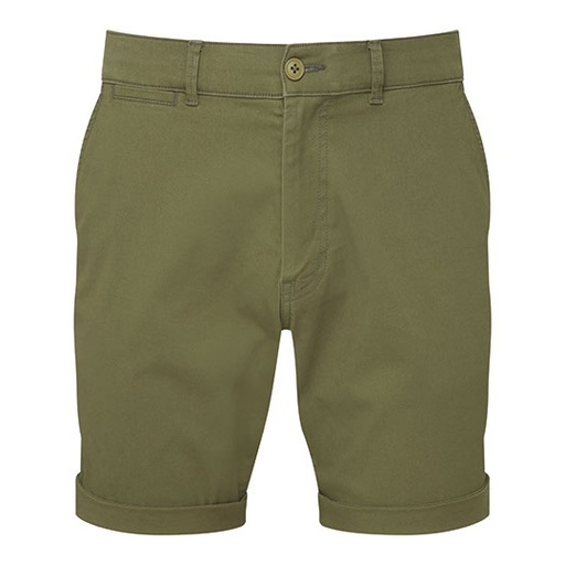 Szorty Chino Lekkie AQ058 - Olive