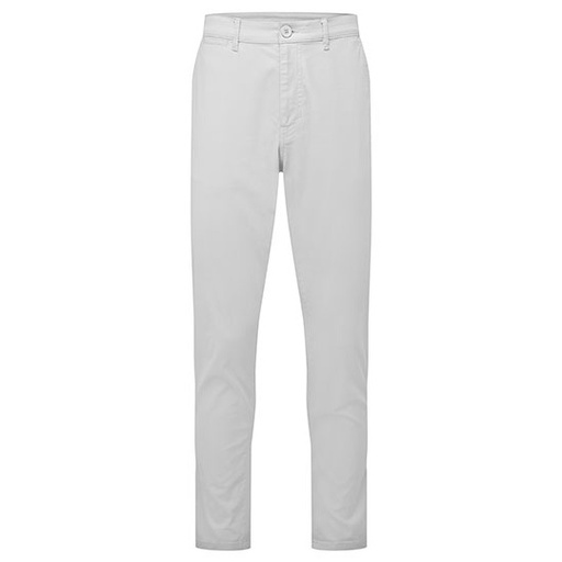 Meskie Lekkie Chinosy AQ059 - Pale Grey