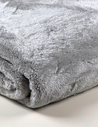 Koc Dwustronny Mikropolar Sherpa Micromink ARS1745 - White & Beige