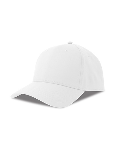 Czapka z daszkiem z bawełny AT134 - White