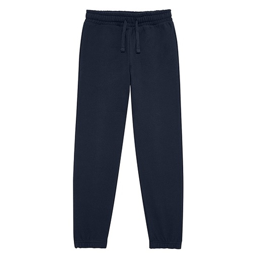 Spodnie Dresowe Dziecięce Bawełniane Czesane BCBK001 - Navy