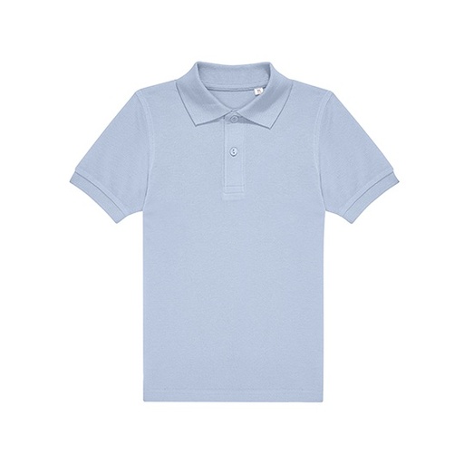 Dziecięca koszulka polo BCPK001 - Blush Blue