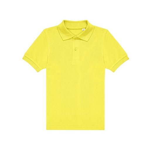 Dziecięca koszulka polo BCPK001 - Solar Yellow