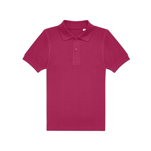 Dziecięca koszulka polo BCPK001 - Meta Fuchsia
