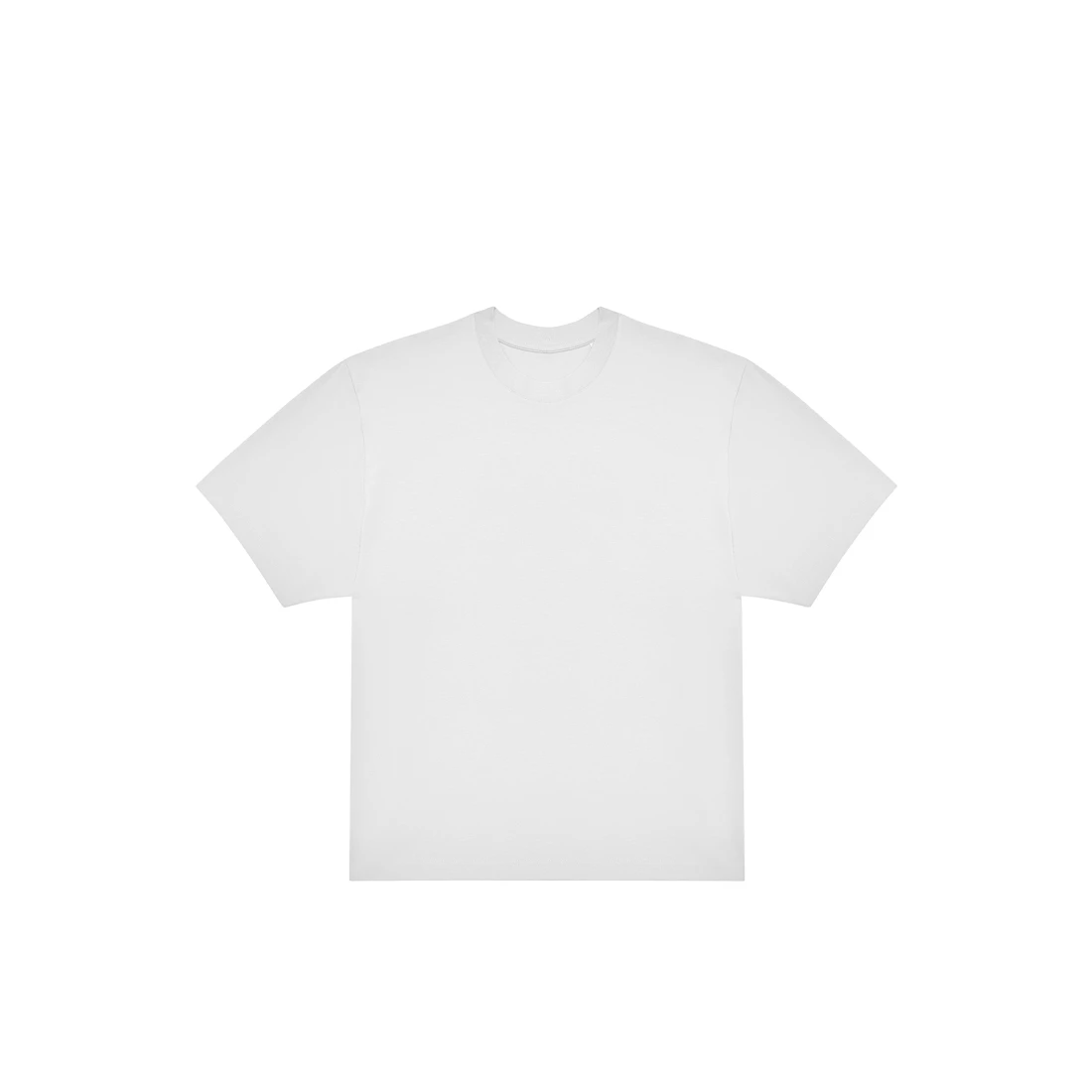 T-shirt Oversize Bawełniany BCTG001 - White