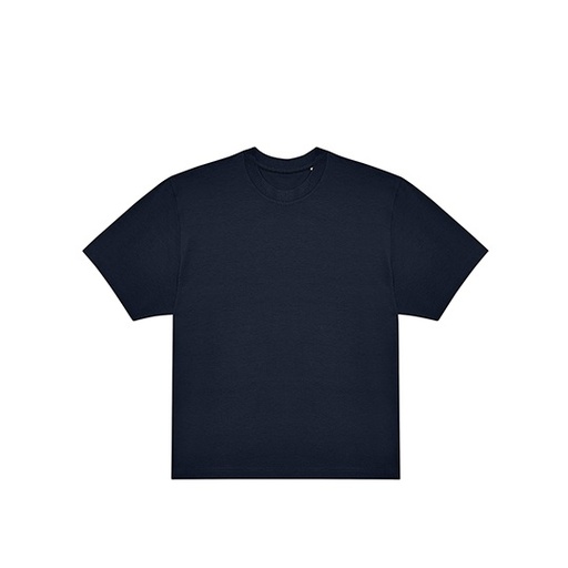 T-shirt Oversize Bawełniany BCTG001 - Navy