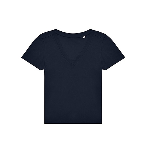 Damski T-shirt V-neck BCTW001 - Navy