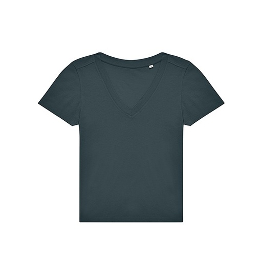 Damski T-shirt V-neck BCTW001 - Amalfi Teal