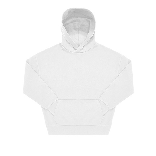 Bluza oversize z kapturem BCWG002 - White