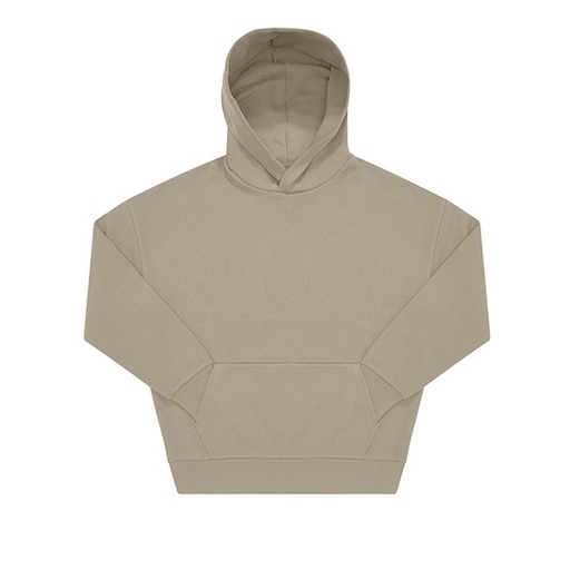 Bluza oversize z kapturem BCWG002 - Mastic