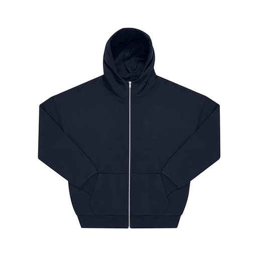 Bluza Męska Oversize Bawełniana Z Kapturem BCWG003 - Navy