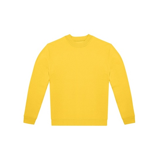 Bluza Klasyczna Swobodna Bawelniana Czesana BCWG004 - Pop Yellow