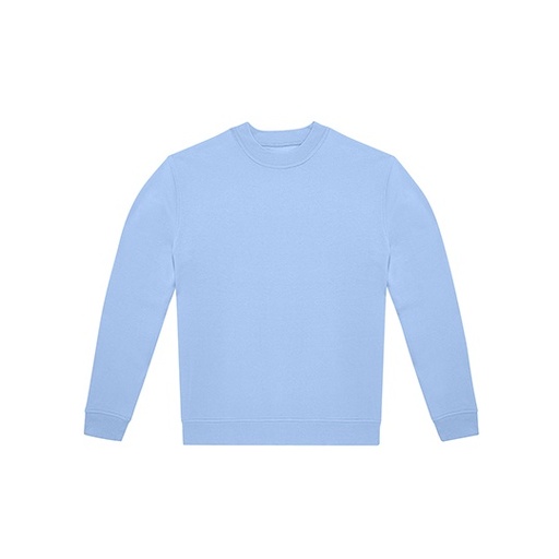 Bluza Klasyczna Swobodna Bawełniana Czesana BCWG004 - Lotus Blue