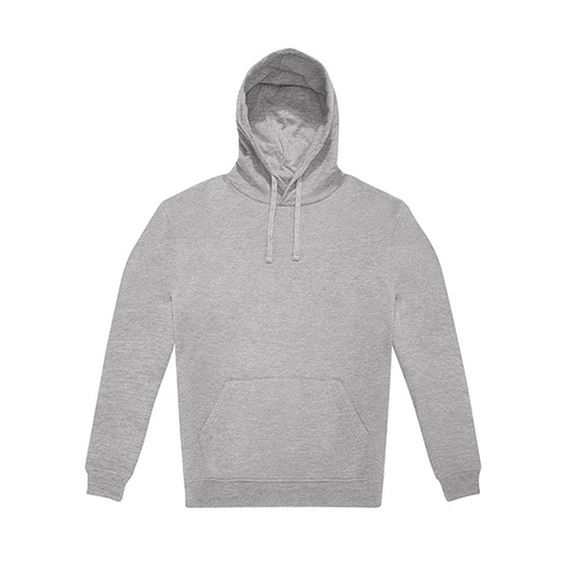 Bluza z kapturem klasyczna BCWG005 - Sport Grey (Heather)