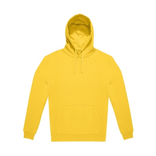 Bluza Klasyczna Bawelniana Czesana z Recyklingu BCWG005 - Pop Yellow