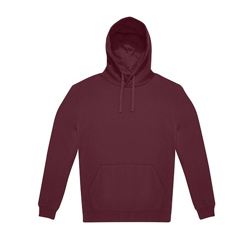 Bluza Klasyczna Bawelniana Recyklingowa BCWG008 - Burgundy