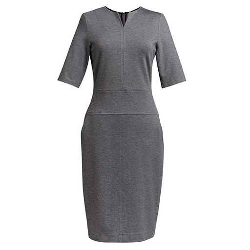 Sukienka z krótkim rękawem BR2365 - Charcoal