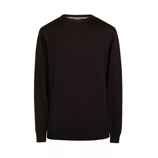 Sweter z okrągłym dekoltem BR4440 - Black
