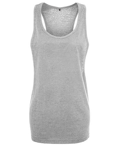 Koszulka Damska Klasyczna Bawelniana BY020 - Heather Grey