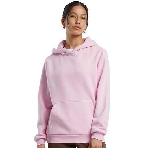 Bluza Damska Luzny Kroj Bawelniana BY289 - Soft Pink