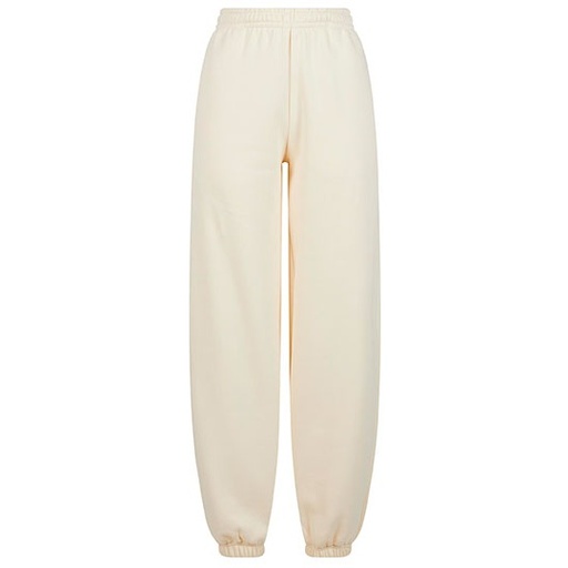 Damskie puszyste spodnie dresowe BY291 - White Sand