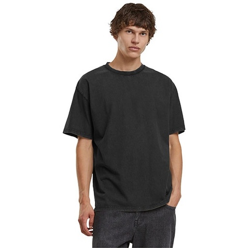 T-shirt oversize vintage BY307 - Black