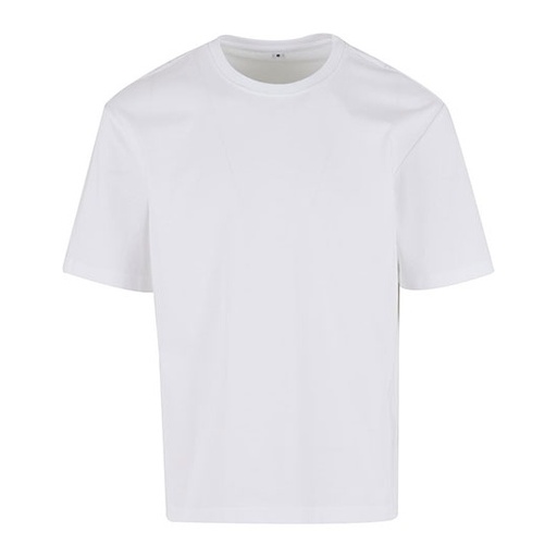 Koszulka Meska Oversize Bawelna Sorona BY364 - White