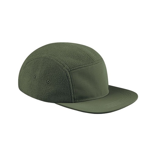 [CB220R-1000395213] Czapka Fleece 5-Panel CB220R - Olive Green