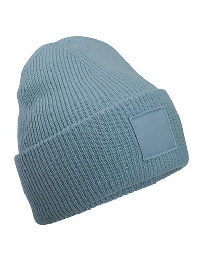 Czapka Prazkowana Poliester z Recyklingu CB336R - Dusty Blue