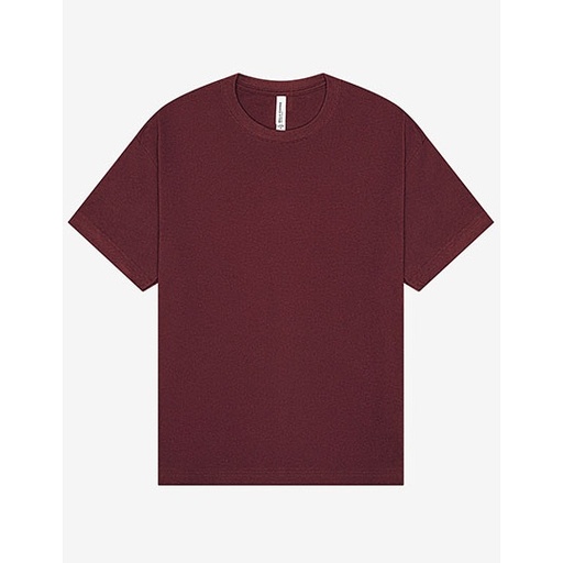 Unisex gruby T-shirt CV3010 - Maroon