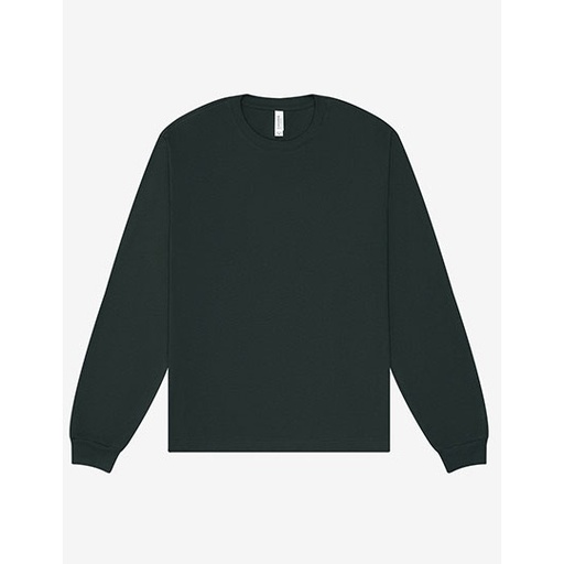 Unisex Gruby T-shirt z Długim Rękawem CV3511 - Forest