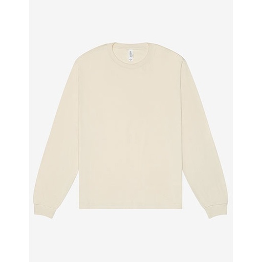 Unisex Gruby T-shirt z długim rękawem CV3511 - Natural