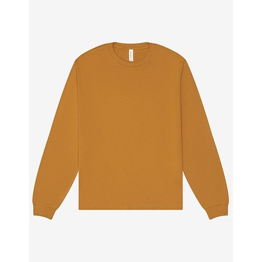 Unisex Gruby T-shirt z Długim Rękawem CV3511 - Toast