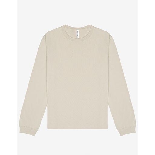 Unisex Gruby T-shirt z Długim Rękawem CV4651 - Dust