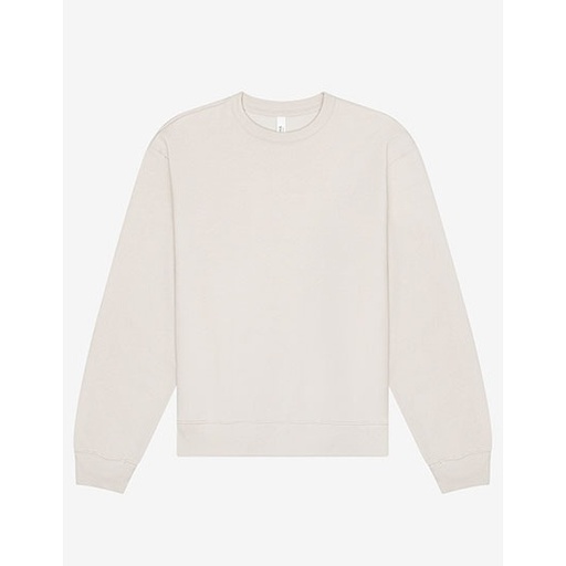 Bluza Unisex Czesana Bawełna Poliester Okrągły Dekolt CV4711 - Dust