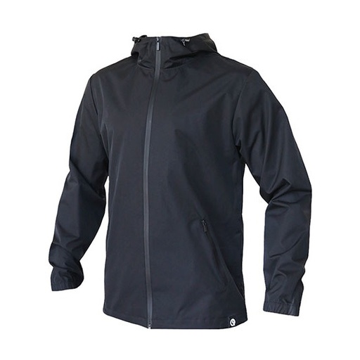 Kurtka przeciwdeszczowa z kapturem FL700 - Black