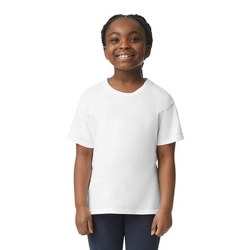 T-Shirt Mlodziezowy Bawełniany G3000K - White