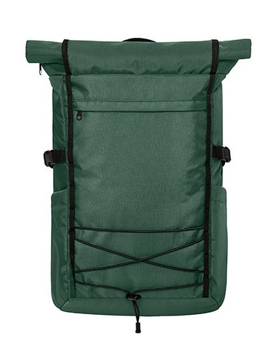 Plecak Rolltop rPET na Laptopa HF18048 - Green-Gray