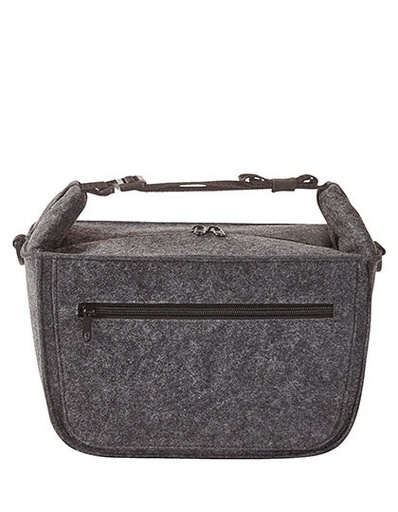 [HF18050-1000400637] Filcowa torba lunchowa z zamkiem HF18050 - Anthracite