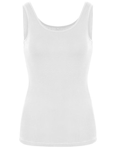 Damski klasyczny top bez rękawów HRM210 - White