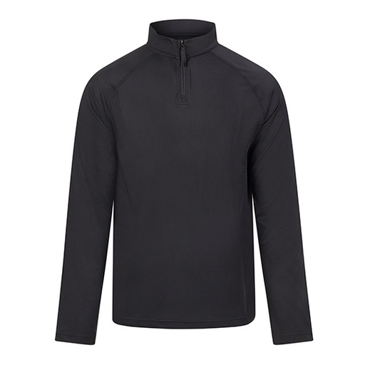 Bluza sportowa z 1/4 zamkiem JC230 - Jet Black