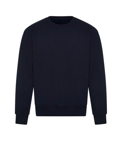 Bluza Oversize Gruba Bawełniana JH123 - New French Navy