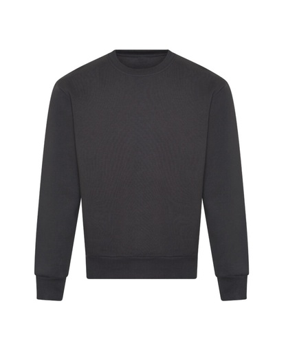 Bluza Oversize Gruba Bawełniana JH123 - Solid Charcoal