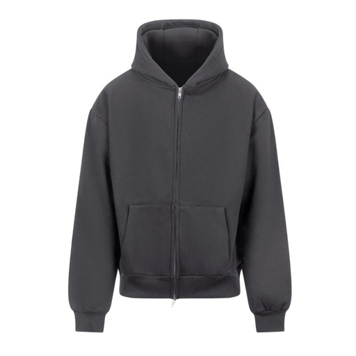 Bluza Oversize Bawełniana Gruby Material JH125 - Solid Charcoal
