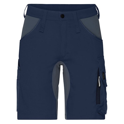 Bermudy Robocze Funkcjonalne JN1811 - Navy & Carbon